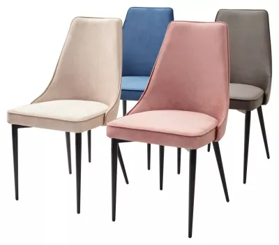 Стул NEPAL-P СИНИЙ #29, велюр/ черный каркас М-City Стул NEPAL-P СИНИЙ #29, велюр/ черный каркас М-City