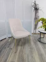 Стул АБРИОЛА (ABRIOLA) цвет ЛАТТЕ BOSTON-102, ткань / шампань, ®DISAUR