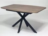 Стол ARKANSAS 130 Дуб Канзас/ Черный М-City