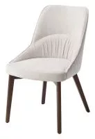 Стул ABI BOSTON-102 латте, ткань / орех, ®DISAUR