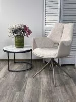 Стул DAVEN 360 град. поворот. RIELY-111 / G1038-101 Кремовый / Латте, ®DISAUR