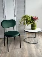 Стул ПАКО H-30 Изумрудный, велюр / черный каркас М-City