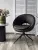 Стул АНАБЕЛЬ (ANABEL) 360 град. поворот Черный  Maison 99# / OTE COBBLE 457 / серый каркас, ®DISAUR