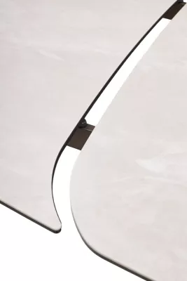 Стол YON 180 TL-109, испанская керамика / Шоколадное золото каркас, ®DISAUR