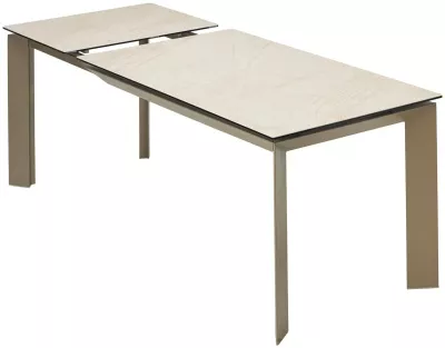 Стол CREMONA 140 KL-105, итальянская керамика / Тауп, ®DISAUR