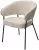 Стул САГ (SAGE 3018-10) бежевый, шенилл / черный каркас, ®DISAUR