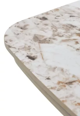 Стол MATIAS 180 GLOSS LUXURY PANDORA SOLID CERAMIC / шампань, ®DISAUR