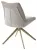 Стул ОСКАР (OSKAR) 360 град, цвет КРЕМОВЫЙ (RIELY-111/PRESENT-120), ткань / ШАМПАНЬ каркас, ®DISAUR