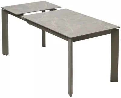 Стол CORNER 120 MATT LATTE STONE SOLID CERAMIC / TAUPE, ®DISAUR