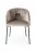 Стул ROSIE SOFT CB/1910, BCH P132 GRAPHITE/ VENICE S0F SAND