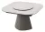 Стол РУБЕН (RUBEN) 132 цвет TL-109 Серый мрамор, испанская керамика, стекло / ЛАТТЕ, ®DISAUR