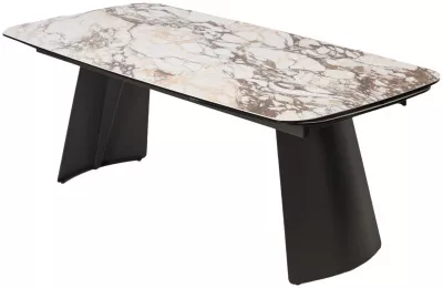 Стол ODIN 200 TL-312, испанская керамика / темно-серый каркас, ®DISAUR