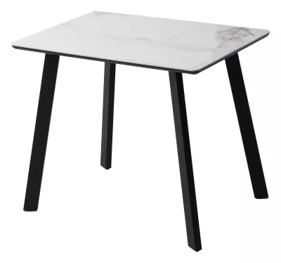 Стол ТИК ТАК 90 цвет PANDORA LIGHT Пандора, керамика / Черный каркас