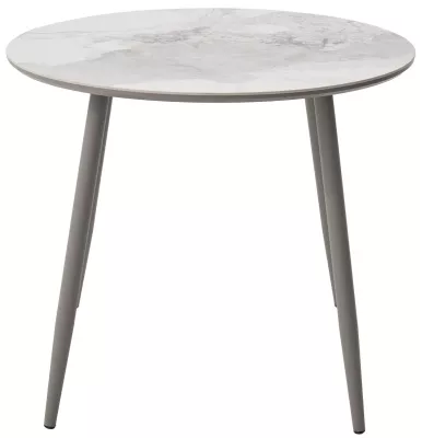 Стол МИЛТОН D89 цвет ПАНДОРА (PANDORA LIGHT), керамика / ЛАТТЕ каркас