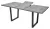 Стол ЛОФТ 160 Бетон Портленд/ Черный М-City