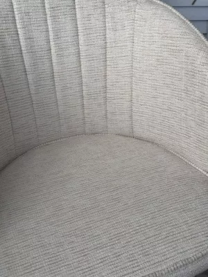 Стул DIANA Modica-40 бежево-белый, ткань / золотой каркас, ®DISAUR