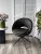 Стул АНАБЕЛЬ (ANABEL) 360 град. поворот Черный  Maison 99# / OTE COBBLE 457 / серый каркас, ®DISAUR