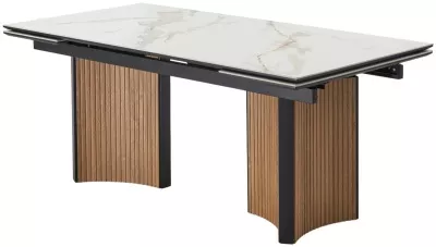 Стол СТРАДИВАРИ 180 116 BG, керамика / Дуб Американский М-City