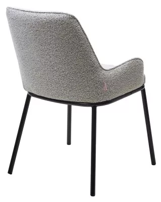 Стул БРИО (BRIO) UF995-02, букле / черный каркас  / Товарный знак DISAUR