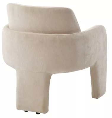 Кресло КУБ (CUBE) цвет AT5139-09 Бежевый, ткань/каркас металл в тканевой обивке AT5139-09 ®DISAUR