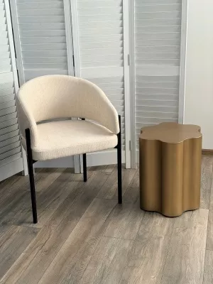 Стол журнальный РУИЗ (RUIZ) цвет Золотой винтаж, ®DISAUR