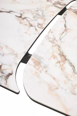 Стол ODIN 200 TL-312, испанская керамика / темно-серый каркас, ®DISAUR