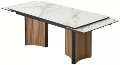 Стол СТРАДИВАРИ 180 116 BG, керамика / Дуб Американский М-City