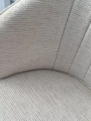 Стул DIANA Modica-40 бежево-белый, ткань / золотой каркас, ®DISAUR