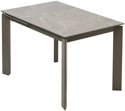 Стол CORNER 120 MATT LATTE STONE SOLID CERAMIC / TAUPE, ®DISAUR