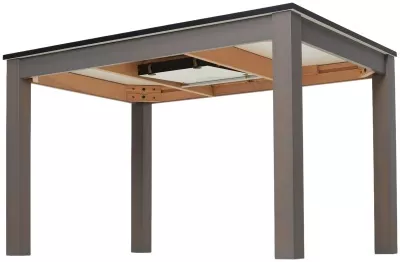 Стол TME-6932 MBH  серый камень GREY STONE /серый