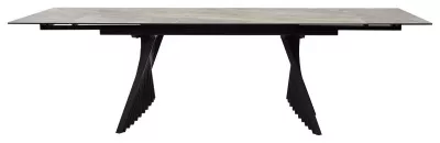 Стол IVAR 180 MARBLES KL-80 Серый мрамор, итальянская керамика, ®DISAUR