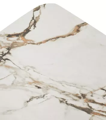 Стол BIRGER 200 KL-188 Контрастный мрамор, итальянская керамика, ®DISAUR