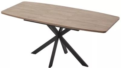 Стол АРИЗОНА 130 ДУБ КУНЕО / Черный каркас М-City