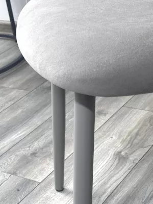 Стул БАРИ Marseille-16 Капучино, велюр / ЛАТТЕ каркас