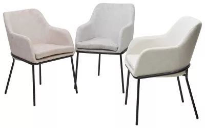 Стул АЛИСТЕР, цвет RAIN 2 какао велюр / черный каркас