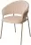 Стул ГЕММА, цвет H-06 Бежевый, велюр / шампань каркас