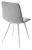 Стул CHILLI-Q светло-серый #26, велюр / белый каркас, 4 шт/ 1 к, М-City