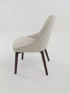 Стул ABI BOSTON-102 латте, ткань / орех, ®DISAUR