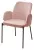 Стул НИККИ (NIKKI) VF109 розовый / VF110 брусничный Стул НИККИ (NIKKI) VF109 розовый / VF110 брусничный