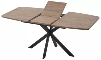 Стол АРИЗОНА 130 ДУБ КУНЕО / Черный каркас М-City