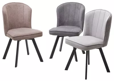 Стул MODE 360 град. поворот. B5 Капучино, велюр / черный каркас, М-City