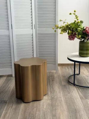 Стол журнальный РУИЗ (RUIZ) цвет Золотой винтаж, ®DISAUR