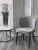 Стул МИЛАНО цвет B22 Серый, велюр / черный каркас Стул МИЛАНО цвет B22 Серый, велюр / черный каркас