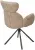 Стул ВАРДИ (VARDY) 360 град.поворот. бежевый букле XD841-06 / Серый, ®DISAUR