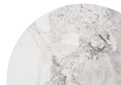 Стол МИЛТОН D89 цвет ПАНДОРА (PANDORA LIGHT), керамика / ЛАТТЕ каркас