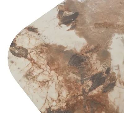 Стол БАРК (BARK) 180 цвет CA035, керамика / Орех (WALNUT), ®DISAUR