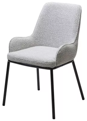 Стул БРИО (BRIO) UF995-02, букле / черный каркас  / Товарный знак DISAUR
