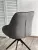 Стул ТОРНАДО (TORNADO) 360 град. Серый 07, ткань/ темно-серый 454, велюр/ черный каркас, DISAUR