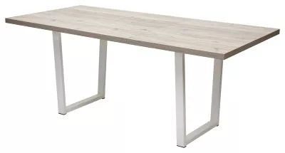Стол ЛОФТ 160 Дуб Анкона/ Белый М-City