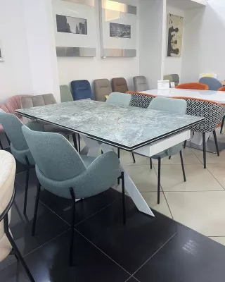 Стул NIKKI VF113 светлая мята / VF115 серо-зеленый М-City